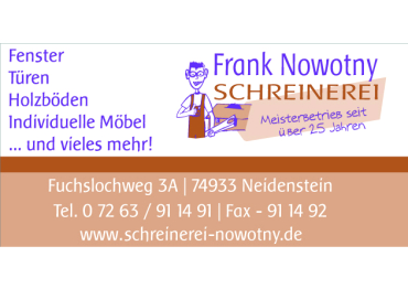 Frank Nowotny in Neidenstein