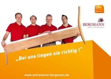 Bergmann
Möbel- und Innenausbau in Küssaberg