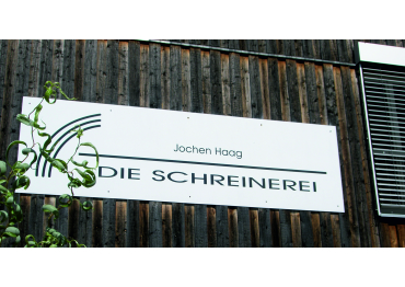 Jochen Haag
Die Schreinerei in Weikersheim-Neubronn